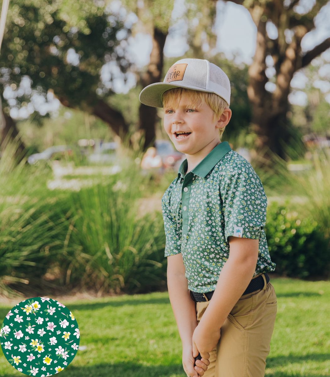 Bear the Palm Youth Polo
