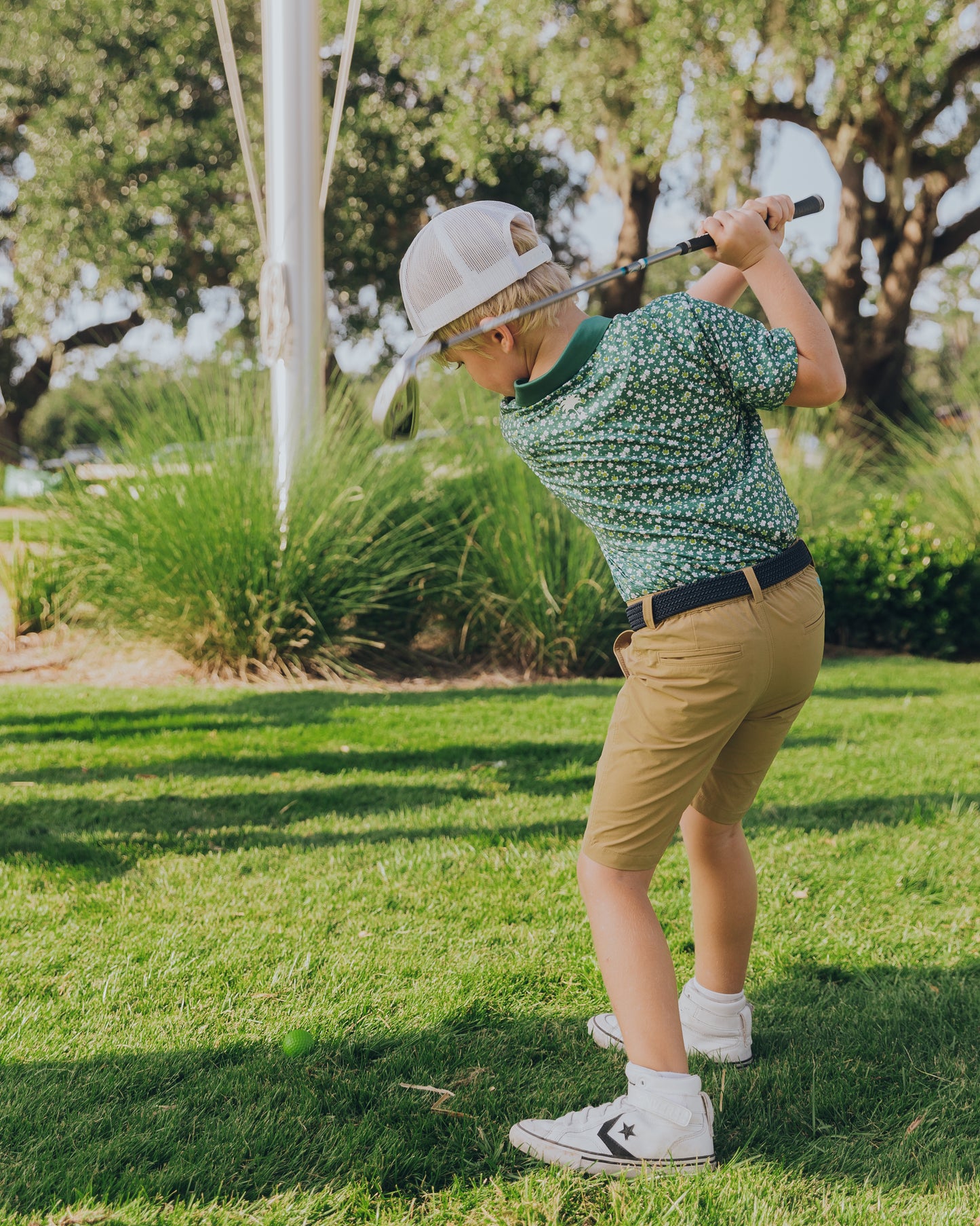 Bear the Palm Youth Polo