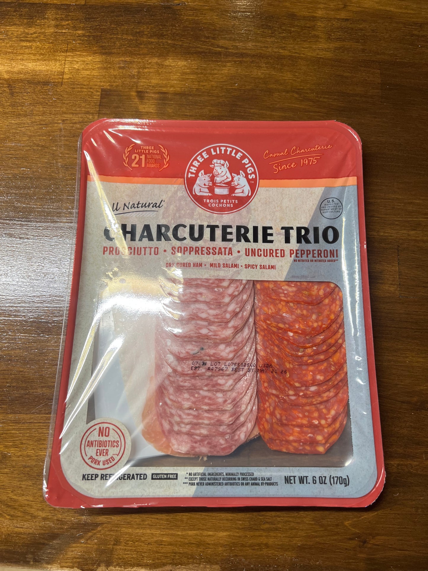 Three Little Pigs Charcuterie Trio