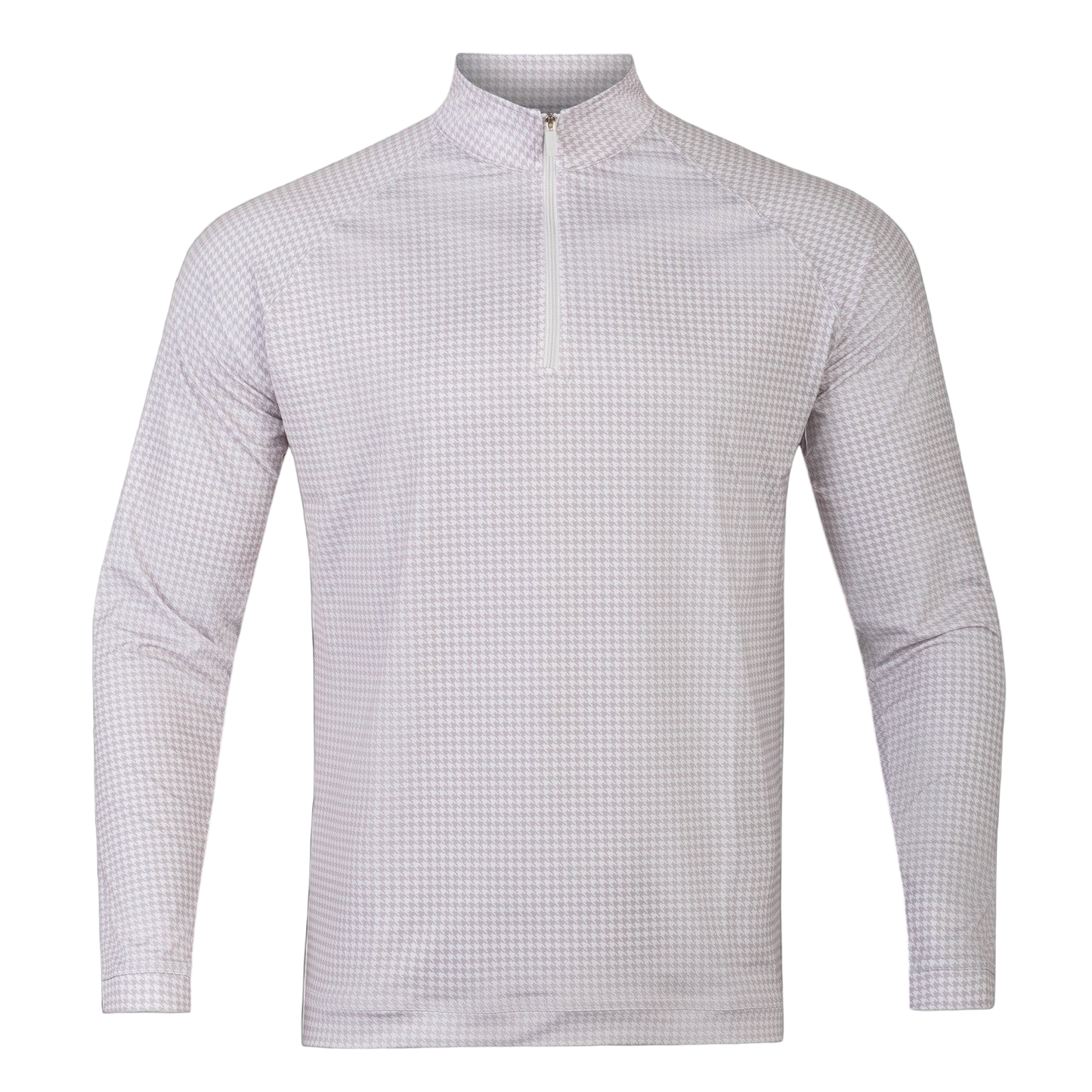 Mens Houndstooth Quarterzip