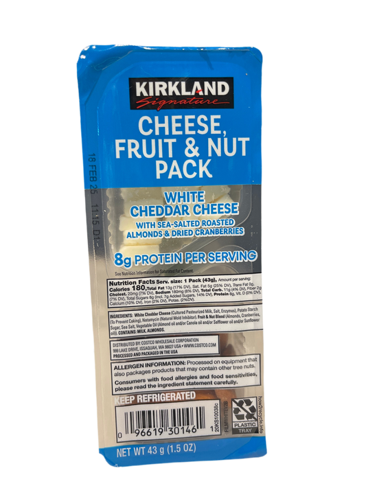 Cheese, Fruit & Nut Pack